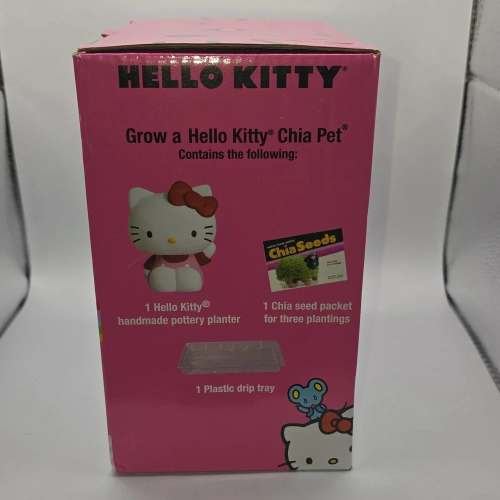 Chia Pet‎ Hello Kitty Handmade Decorative Planter with Chia Seeds